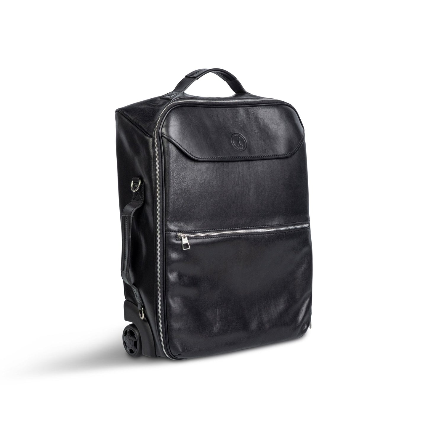 Francisco Vertical Leather Trolley – Handcrafted by Cabrera - CABRERA