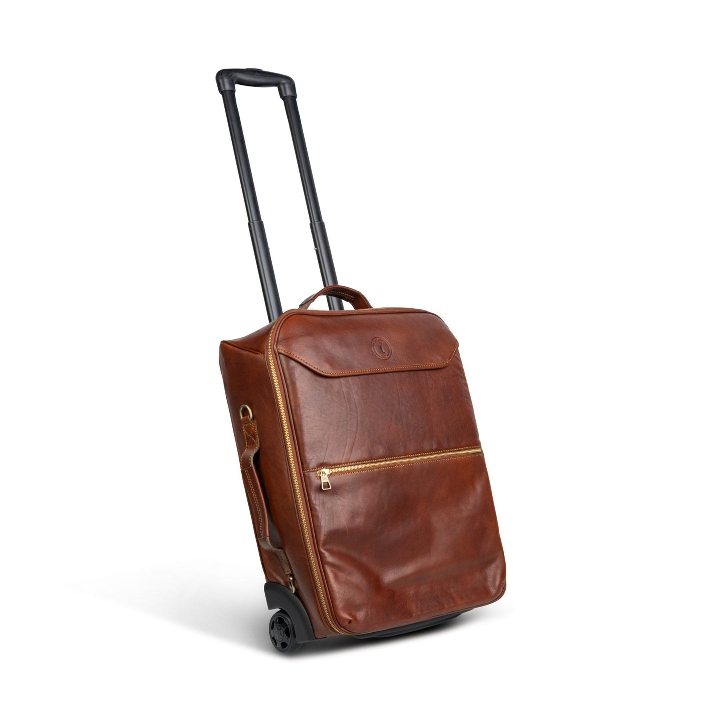 Francisco Vertical Leather Trolley – Handcrafted by Cabrera - CABRERA