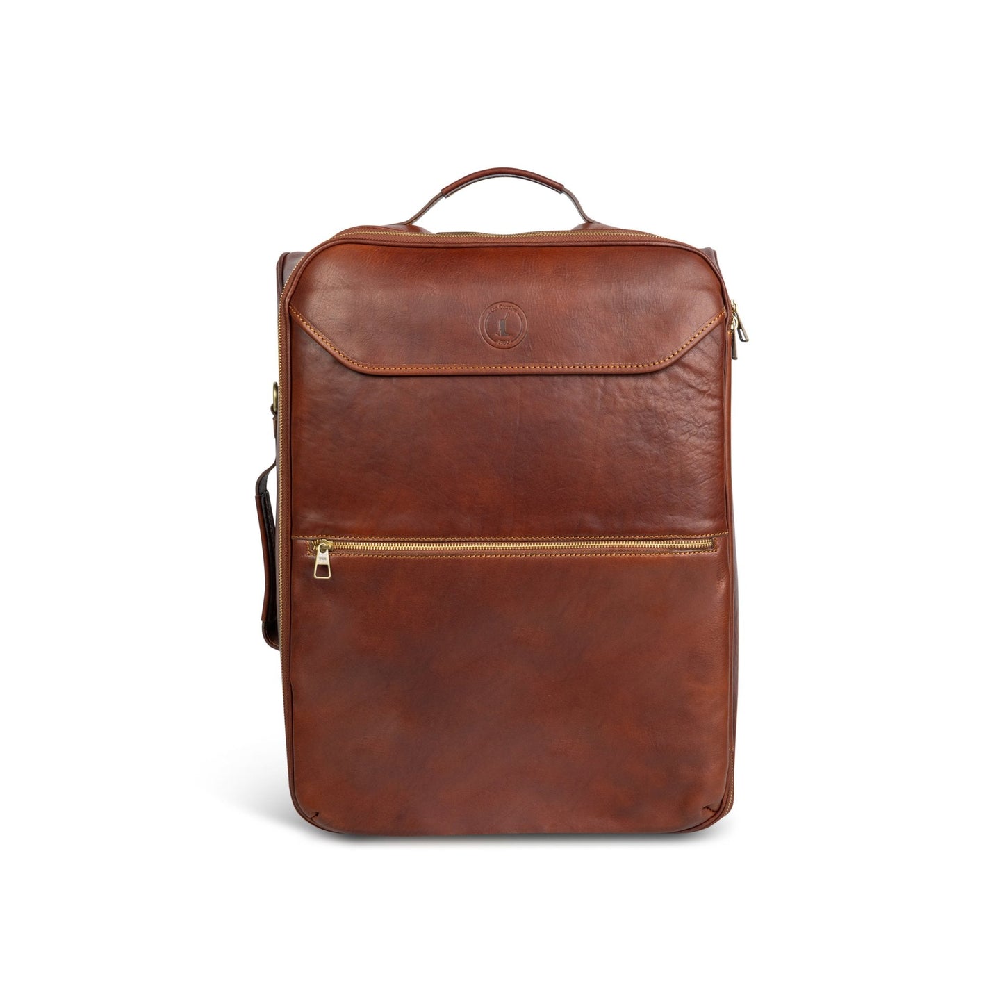 Francisco Vertical Leather Trolley – Handcrafted by Cabrera - CABRERA