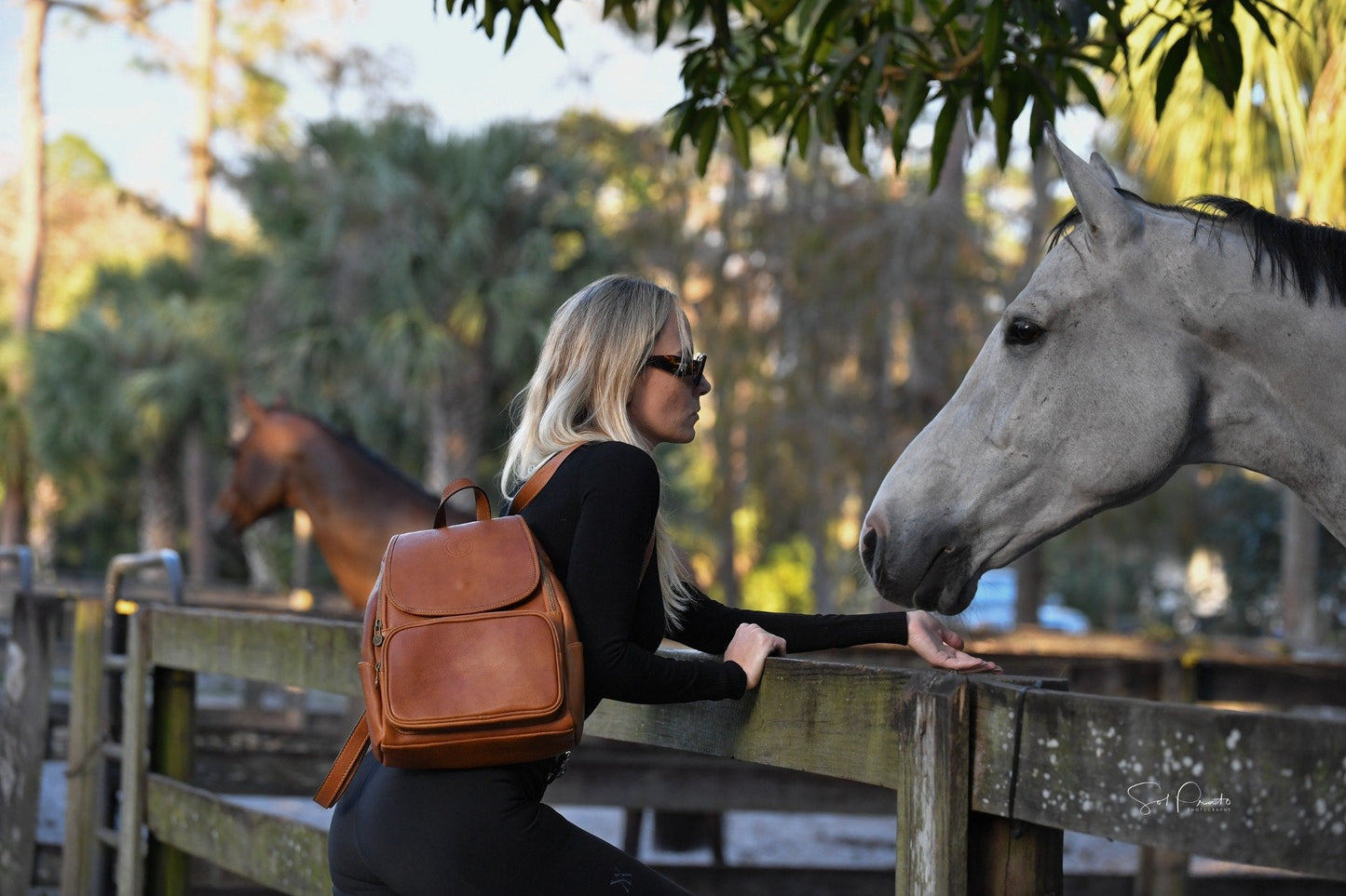 Leather Backpack – Luz by Cabrera | Spacious & Stylish - CABRERA