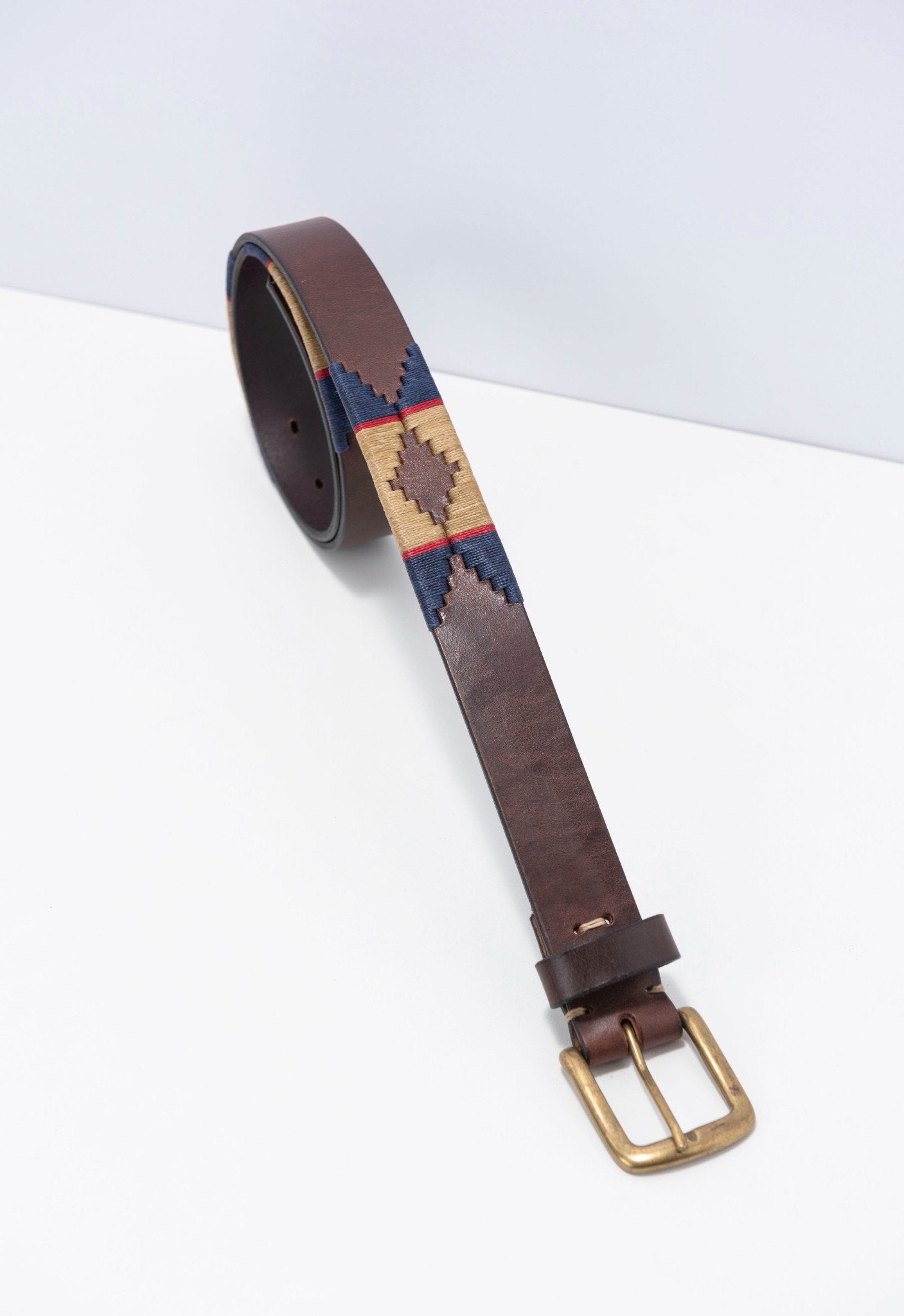 Artisan Gaucho Leather Belt – Hand Embroidered in Argentina | Cabrera x Los Corrales - CABRERA