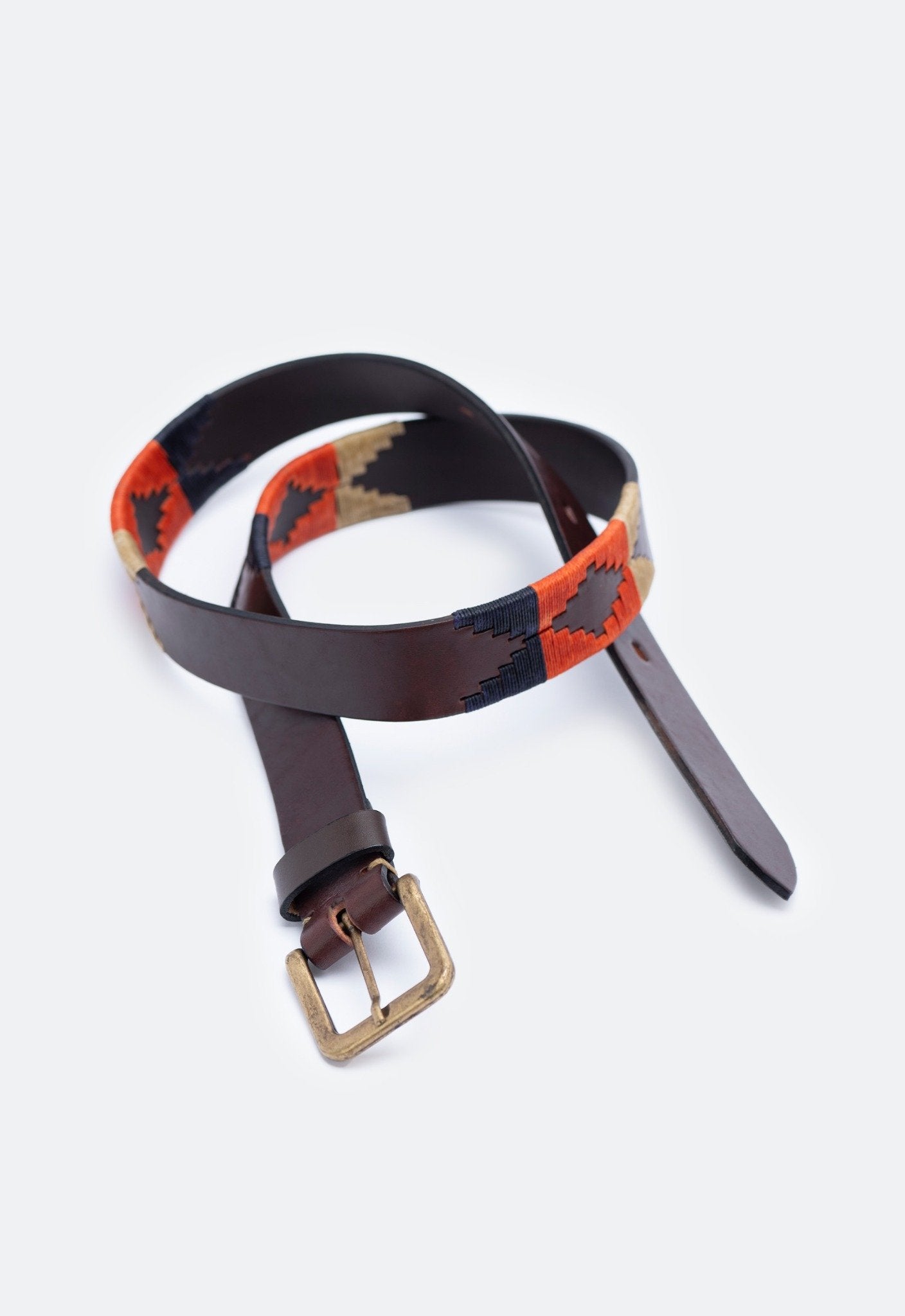 Artisan Gaucho Leather Belt – Hand Embroidered in Argentina | Cabrera x Los Corrales - CABRERA