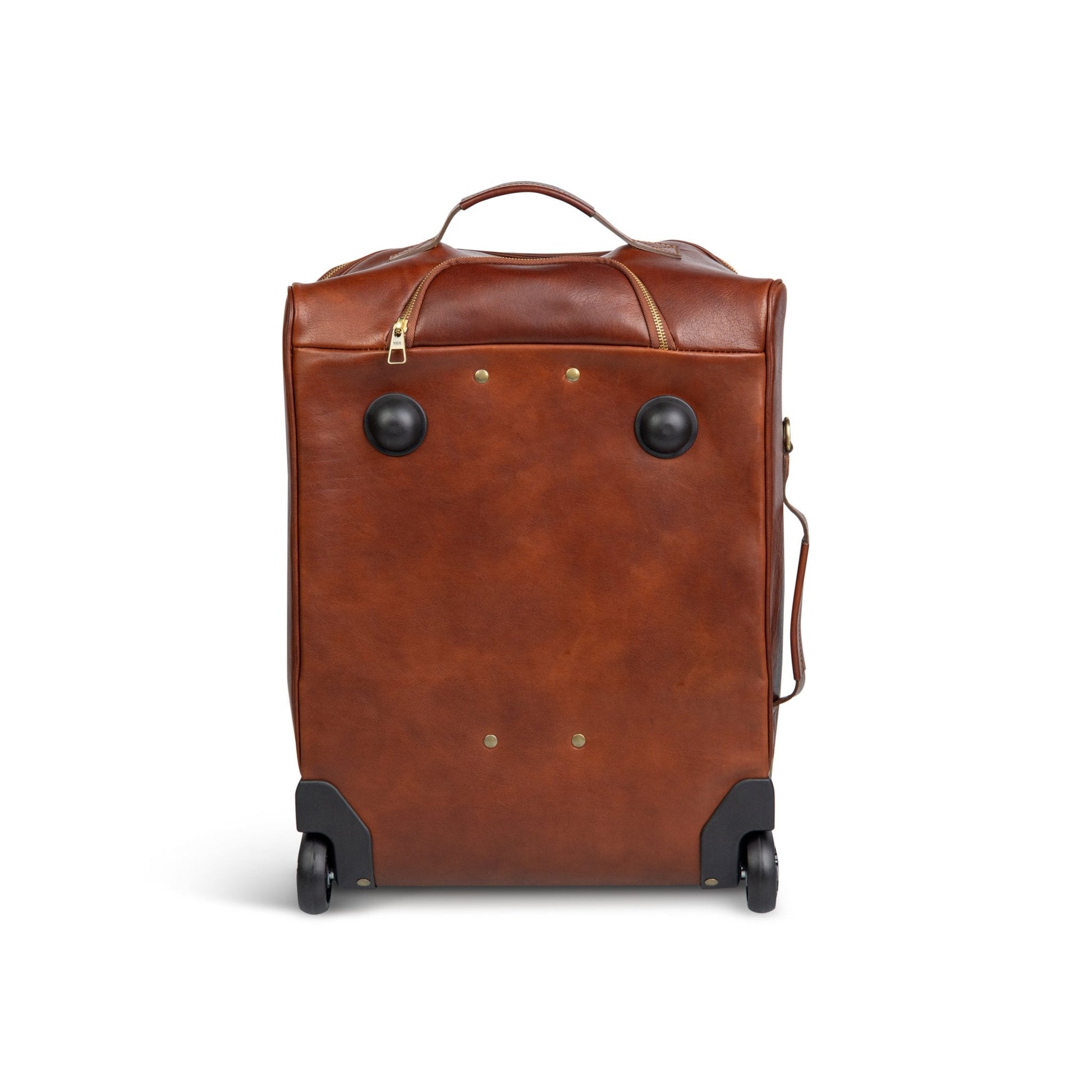 Francisco Vertical Leather Trolley – Handcrafted by Cabrera - CABRERA