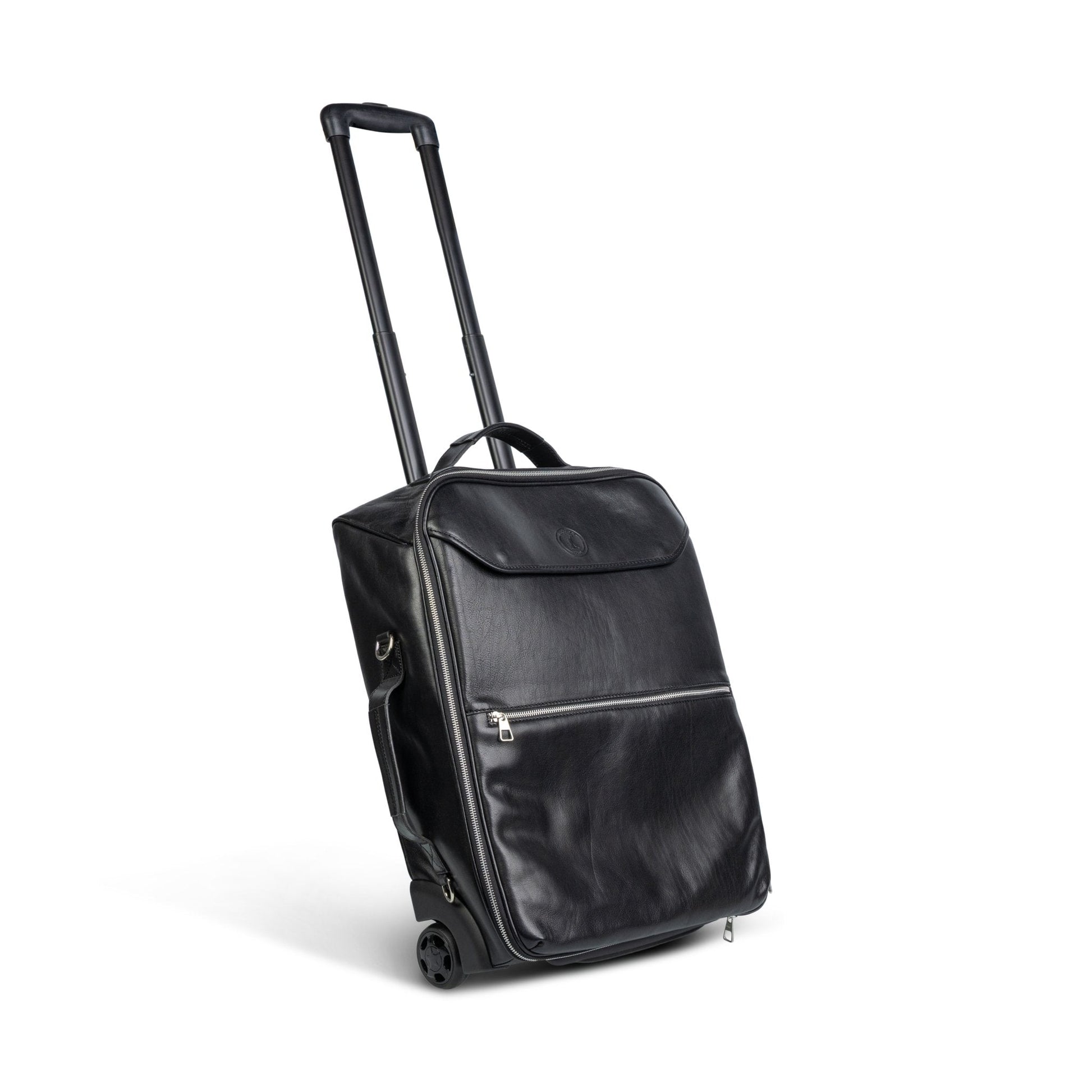 Francisco Vertical Leather Trolley – Handcrafted by Cabrera - CABRERA